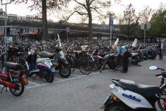 Amsterdam cycle park